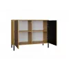 KAMARO 2D comodino stretto, colore cashmere