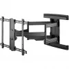 Goobay Pro supporto da parete per TV Pro FULLMOTION (L) wide Range, nero – per televisori da 94,00 cm (37 inch) a 177,80 cm (70 inch) (94–178 cm), Full-Motion (orientabile e inclinabile) fino a 70 kg (499