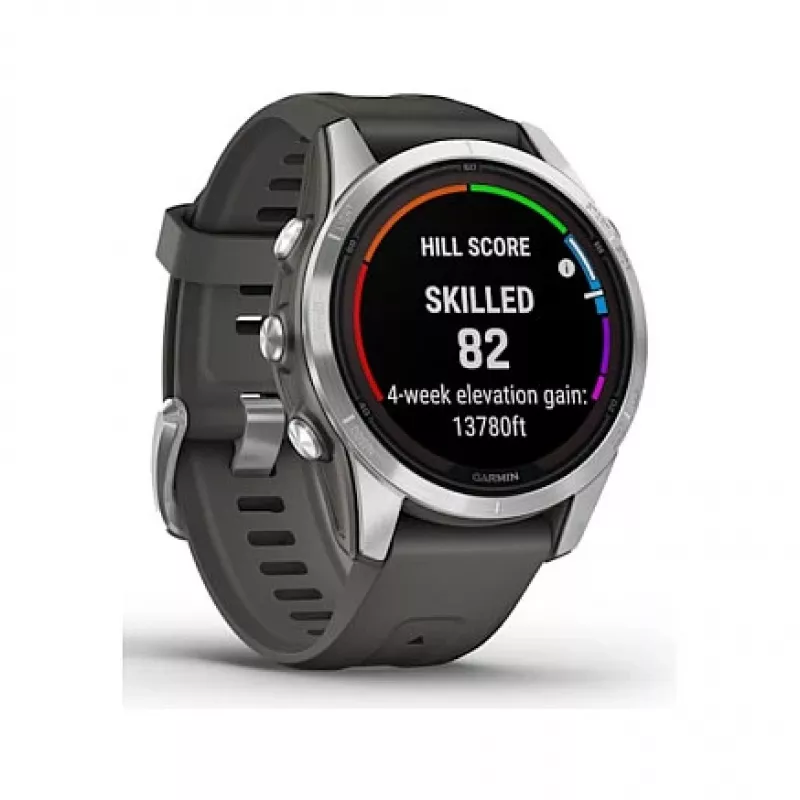 Garmin fēnix 7S Pro 3,05 cm (1,2 inch) MIP 42 mm digitale 240 x 240 pixel touchscreen argento Wi-Fi GPS (satellitare)