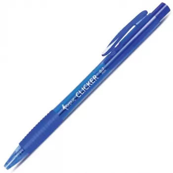 Penna a sfera Forpus Clicker, 0,7 mm, blu 1203-004