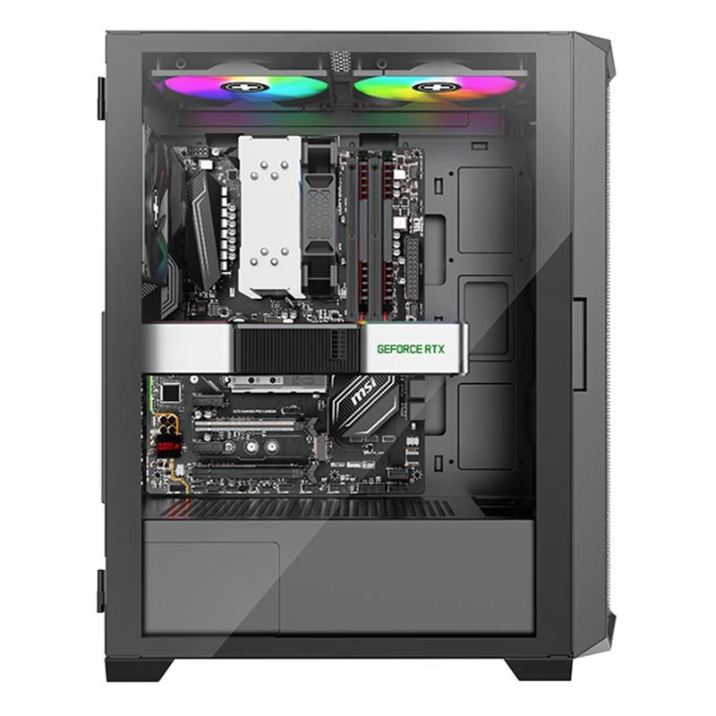 Case|XILENCE|ATX/micro ATX/Mini-ITX|nero|Midi Tower|PC|XG161