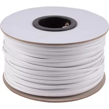 Cavo telefonico piatto S/CONN 76101-SP 100 m bianco