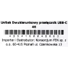 Unitek D1078A switch USB-C 4K bidirezionale, 2 ingressi e 1 uscita