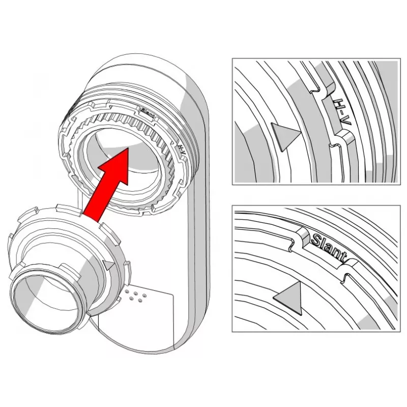 Adattatore per antenna RF Elements TPA-C5X