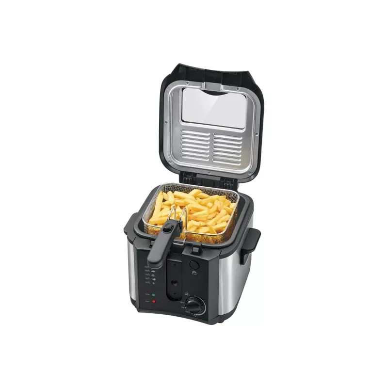 Friggitrice Clatronic FR 3649 singola 2,5 l 1600 W nera