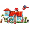 LEGO Disney Set 43268 Casa sulla spiaggia – casa modulare da costruire, 834 pezzi, 5 minifigure, età 9+