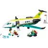 LEGO City Aereo di soccorso 60465 – piccolo set da costruzione aereo di soccorso, 403 pezzi, 4 minifigure, età 6+