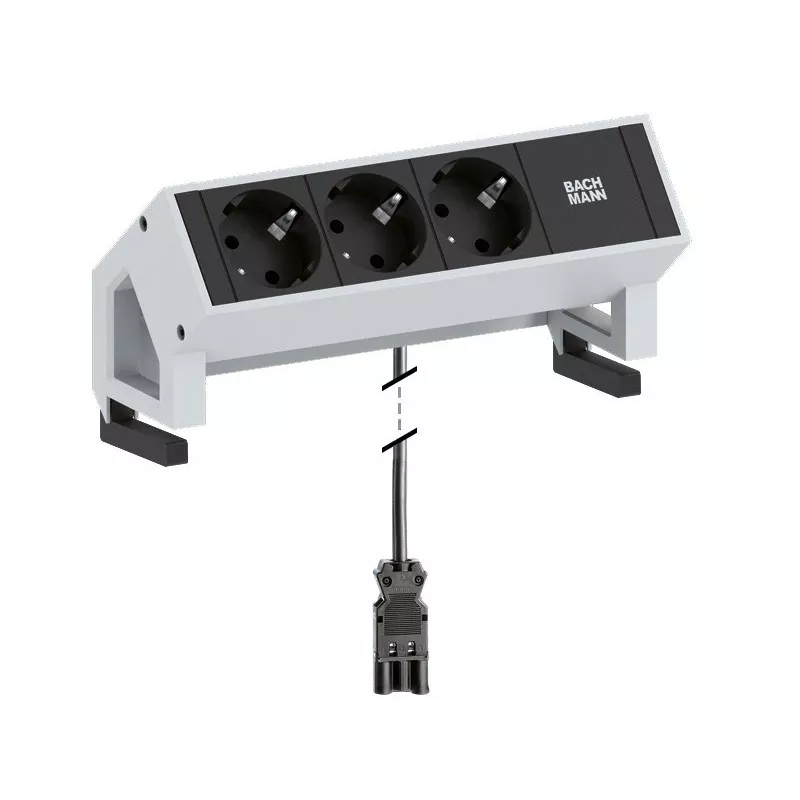 Ciabatta 3 x tipo F Bachmann Desk2