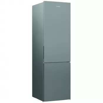INDESIT INKS 1401 S4E | Classe di efficienza energetica E | A libera installazione | Frigo-congelatore combinato | Altezza 202,5 cm | Capacità utile vano frigo 266 l | Capacità utile vano congelatore 120 l | 38 dB | Argento