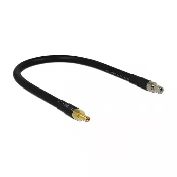 Cavo coassiale DeLOCK 0,4 m SMA/SMA CFD400 LLC400 nero