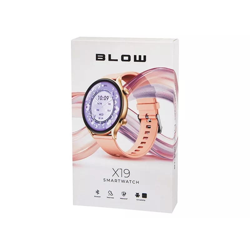 Smartwatch BLOW X19 Bluetooth rosa