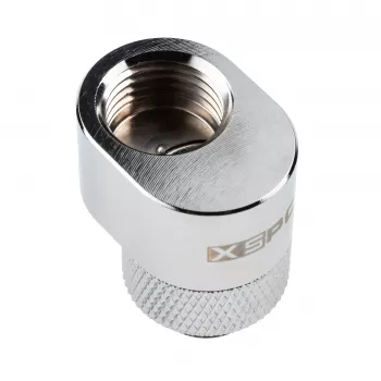 Raccordo a compressione con offset rotante XSPC G1/4 7 mm offset, cromato