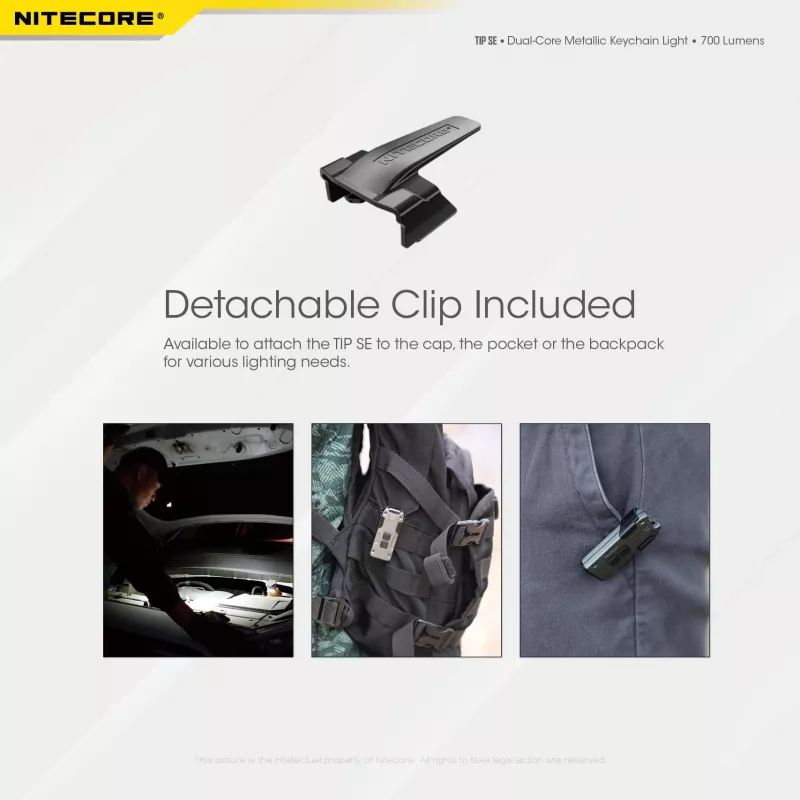 Nitecore TIP SE nero torcia LED portatile