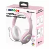 Cuffie Subsonic Spectra LED Gaming Headset Sweety rosa