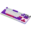 LORGAR KBP70TKLW, tastiera da gaming meccanica TKL wireless Pro, bianco, layout EN