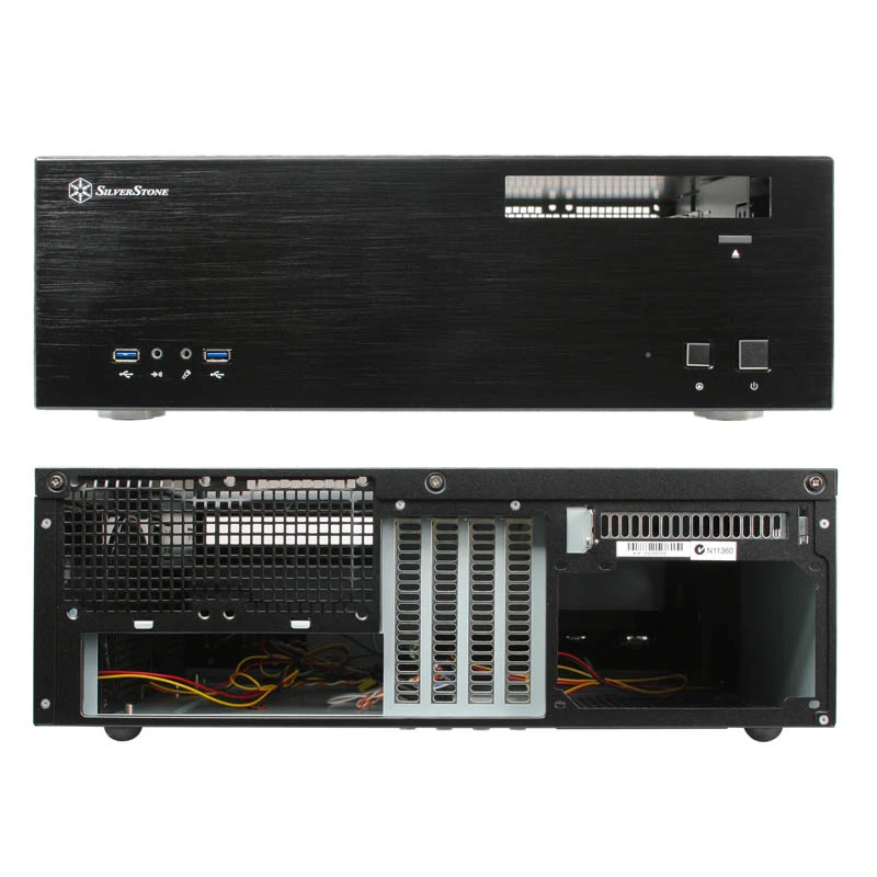 SilverStone SST-GD04B USB 3.0 Grandia Desktop - nero