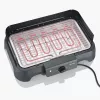 Griglia elettrica da tavolo SEVERIN PG 8593, 2000 W, griglia rettangolare, nero