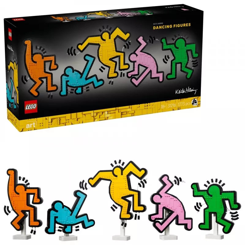 LEGO ART 31216 Keith Haring - Figure danzanti