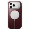 Custodia in pelle Nomad Modern per iPhone 17 Pro Max (6,9 pollici) – bordeaux, pelle+TPU+PC
