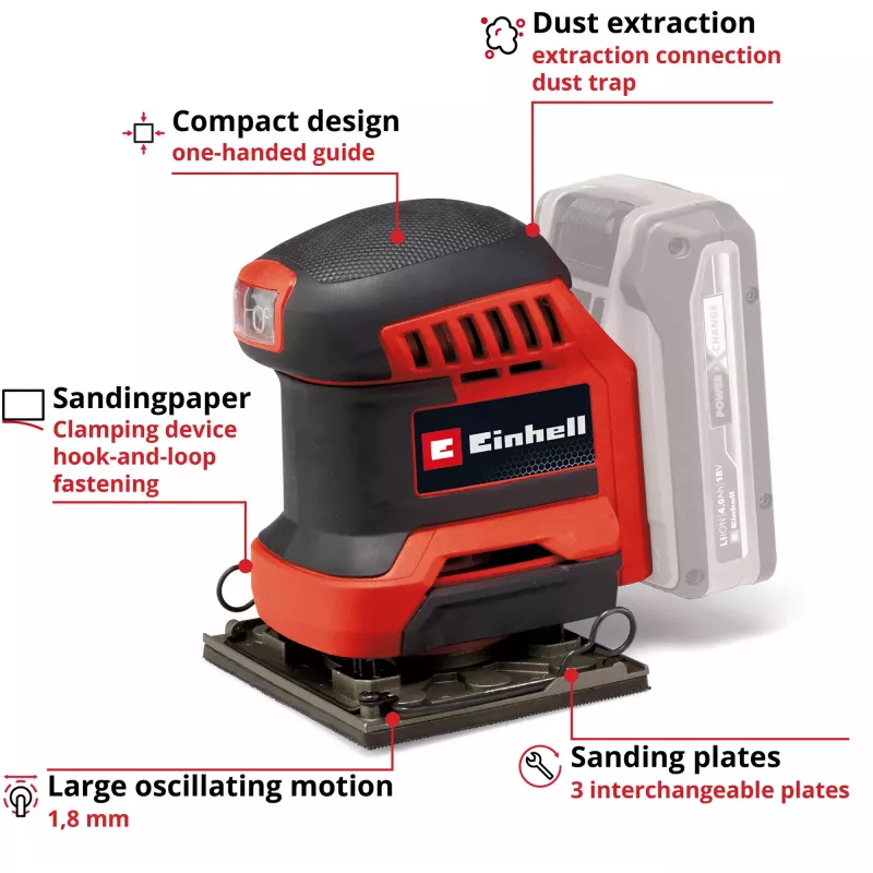 Batteria Einhell 4460730 nero