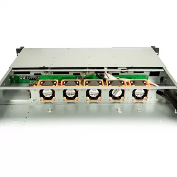 Inter-Tech IPC 1U-1404 Rack nero, acciaio inox