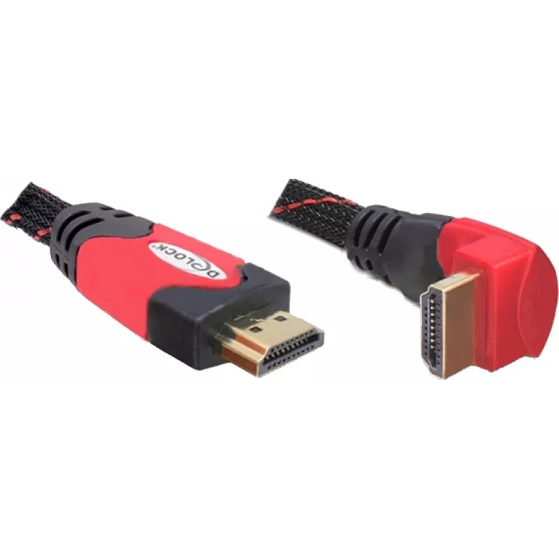 Cavo HDMI DeLOCK 3 m HDMI Type-A standard nero rosso
