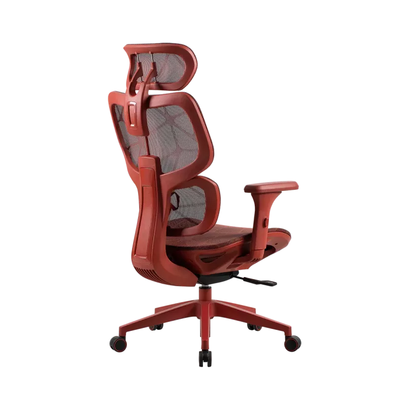 Sedia da ufficio gaming Onex | Ventra Premium rete in tessuto | rosso