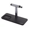 Stazione di ricarica a sé stante UNITEK P1212A 15 W wireless ABS nero argento