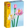 Set da costruzione LEGO 40647 Lotus Flowers — modello modulare Botanical Collection, 220 pezzi, altezza 300 mm, età 8+