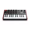 Akai MPK Mini Play MK3 tastiera di controllo MIDI con controller pad, USB, nero/rosso