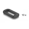 Nastro a velcro DeLOCK 3 m x 20 mm nero nylon