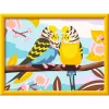 CreArt - Farbenfrohe Wellensittiche, pittura