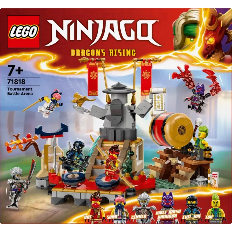LEGO NINJAGO 71818 Arena di battaglia del torneo