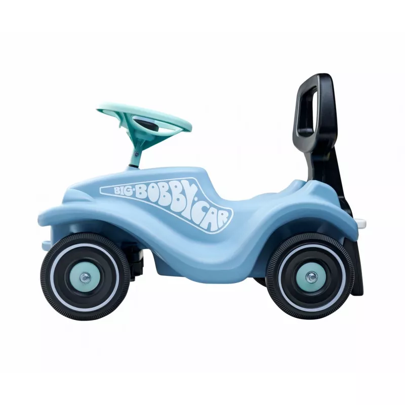 Bobby Car Classic bundle + Walker, cavalcabile azzurro/verde