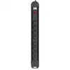 Ciabatta multipresa MACLEAN MCE11 — 8 prese AC, cavo 1.5 m, indoor, nero, con interruttore on/off