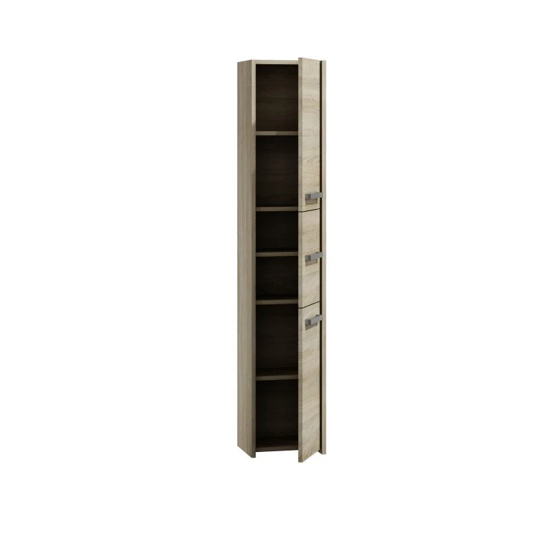 Topeshop S33 SONOMA armadietto contenitore bagno rovere