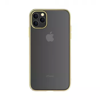 Custodia protettiva guscio rigido Devia Glimmer Series per iPhone 11 Pro — oro, case in PC