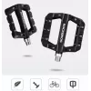 Rockbros 2017-12CBK set pedali per bicicletta in nylon - nero