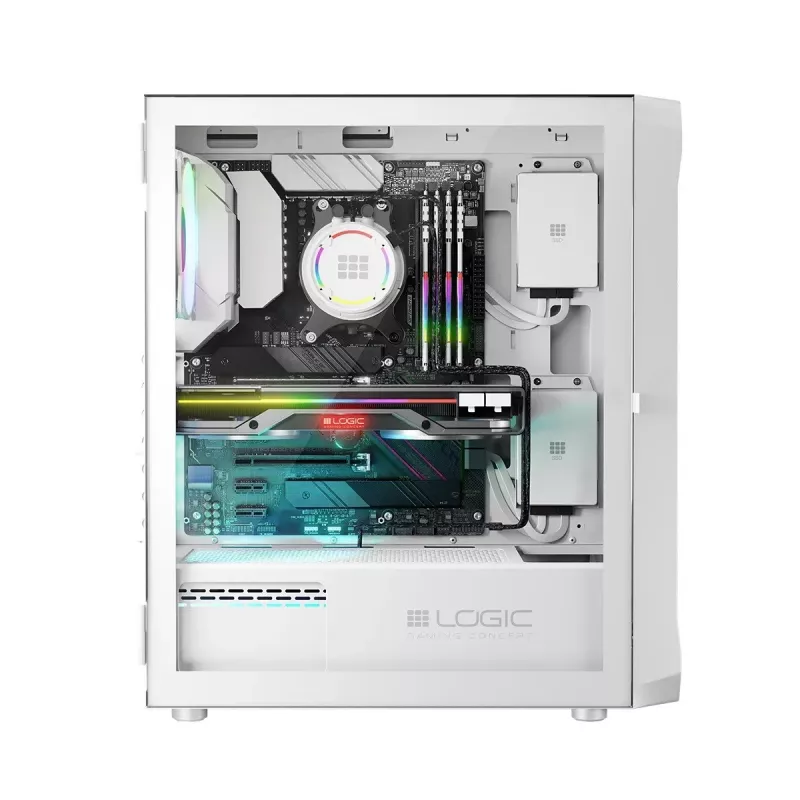 Case Logic PORTOS ARGB MINIDI USB 3.0 bianco