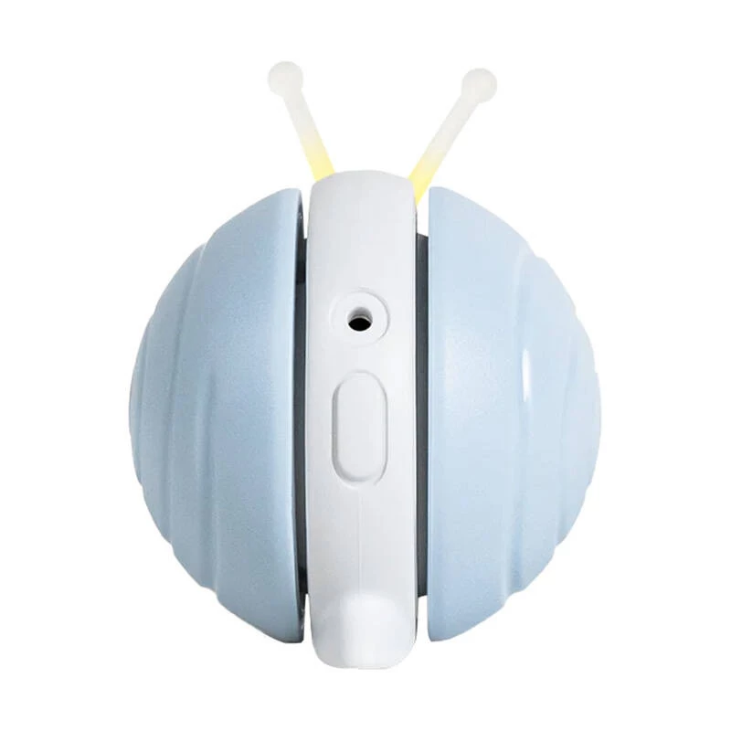 Giocattolo interattivo per gatti Cheerble Wicked Snail CWJ02 – blu, lumaca motorizzata mobile per il gioco del gatto
