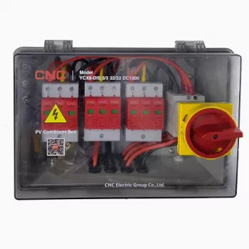 Quadro combinatore fotovoltaico HiSmart NV822300 DC 3 ingressi - 3 uscite IP66 per impianti solari