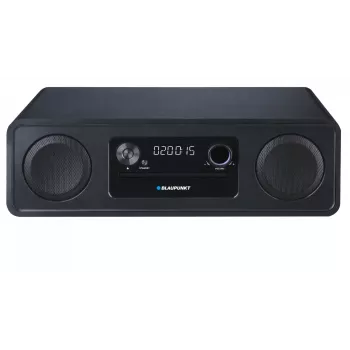 Blaupunkt MS20BK sistema micro Hi-Fi, CD/MP3/WMA, Bluetooth, FM, USB, AUX, orologio/sveglia, nera