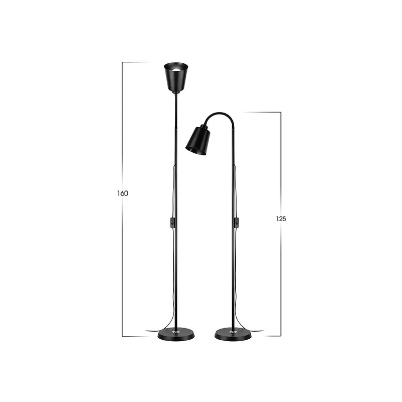Lampada da terra TRACER Lucia TRAOSW47347 LED regolabile in altezza