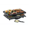 Steba RC 28 griglia raclette in ghisa, 1400 W, 8 padelline, nera