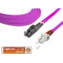 Lightwin cavo patch in fibra ottica duplex di alta qualità, MM OM4, E2000 - LC cavo patch in fibra ottica (LDP-50 E2-LC 2.0 OM4)