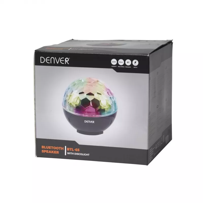 Altoparlante Bluetooth Denver BTL-65 nero