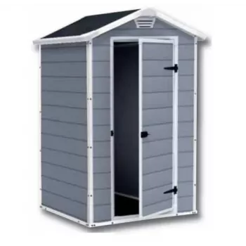 Casetta in plastica Keter S 1457 0043 porta singola tetto nero 1280x940x1960 mm