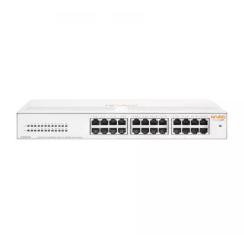 HPE Aruba Networking Aruba Instant On 1430 24G unmanaged L2 Gigabit Ethernet (10/100/1000) 1U bianco