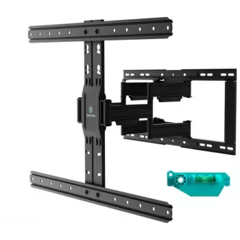 Supporto a parete per TV ONKRON SM6L-B per TV da 32–90 pollici, nero, inclinazione fissa, compatibilità VESA universale