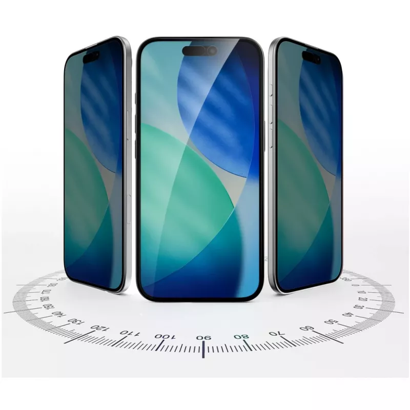 4smarts Second Glass Privacy con cornice di montaggio iPhone 17 Air (541573)